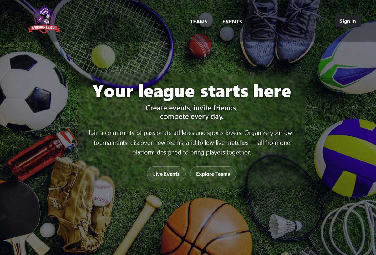SportBarLeague