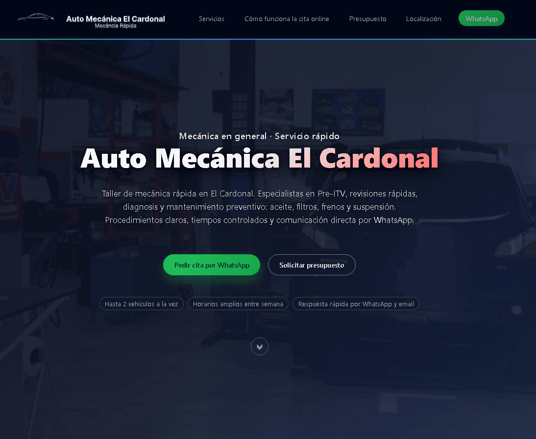 Taller El Cardonal